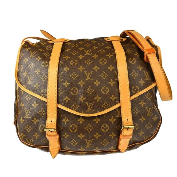 Louis Vuitton Monogram Saumur 43 Messenger Bag M42252 SL0970 XX40509 - Picture 1 of 8